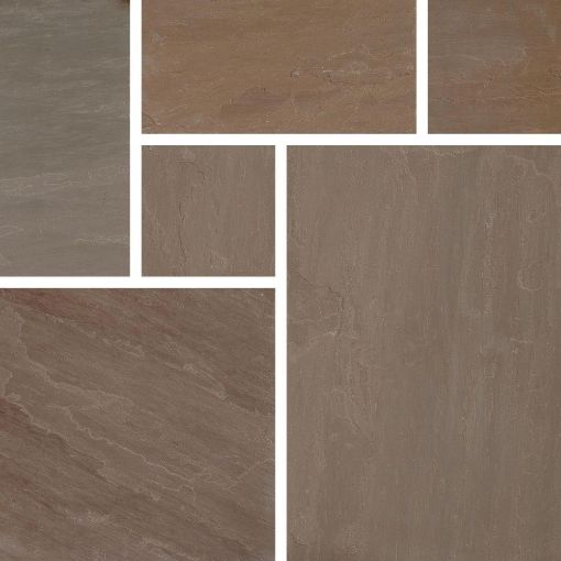 Picture of Raj Blend 20.7m2 Calibrated Sandstone Contractor Pack