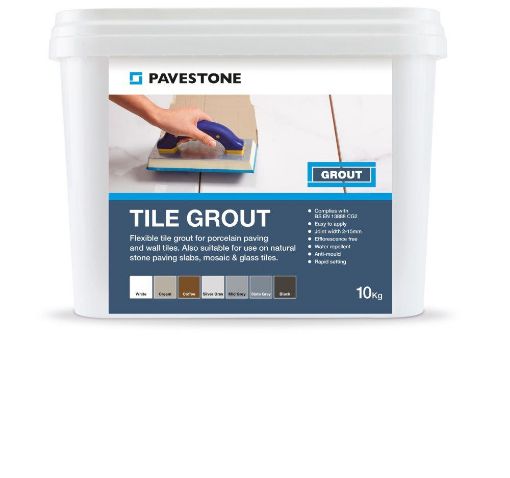 Picture of Pavestone Tile Grout – Cream 10kg Tub