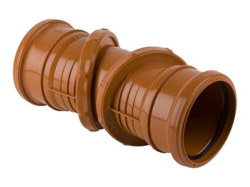 Picture of 110mm x 0deg-90 deg Adjustable Double Socket Bend  