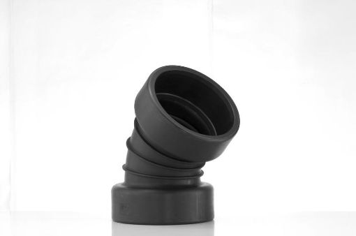 Picture of 300mm x 45 deg Double Socket Bend 