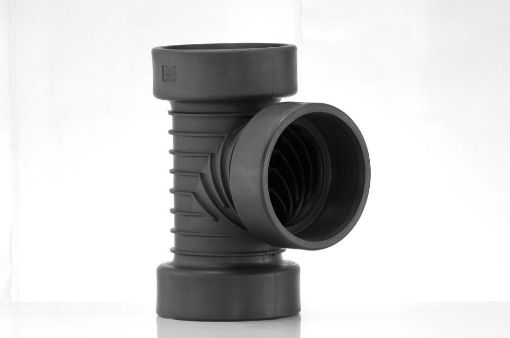 Picture of Brett Martin 300mm Twinwall x 90° Triple Socket Equal Branch