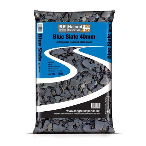 Picture of Welsh Slate Blue 40 mm Poly Bag 