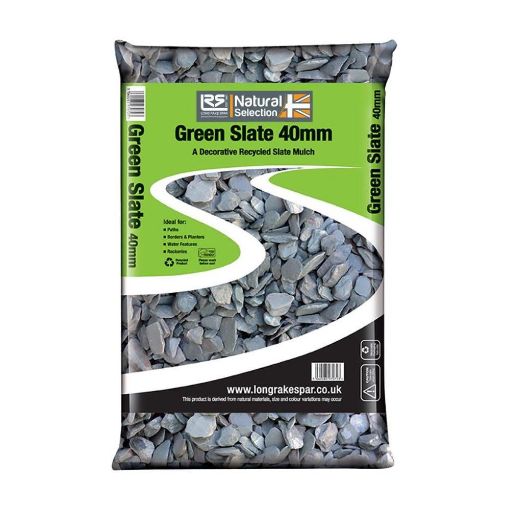 Picture of Slate Green 40 mm Poly Bag 