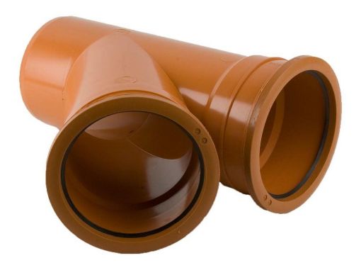 Picture of 160mm x 160mm x 45 deg Double Socket Branch 