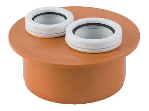 Picture of 110mm x 32mm x 32mm Seals Accept MuPVC Waste 