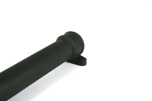 Picture of Cascade Round 105mm Downpipe 1.8m Socketed Pipe with Lugs Black 