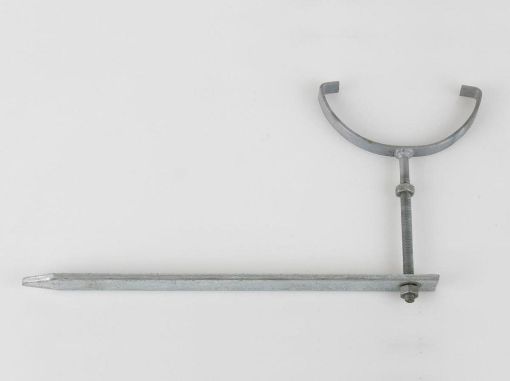 Picture of Rainwater 112mm Roundstyle Rise & Fall Bracket 310mm Drive In Spike Galvanised 