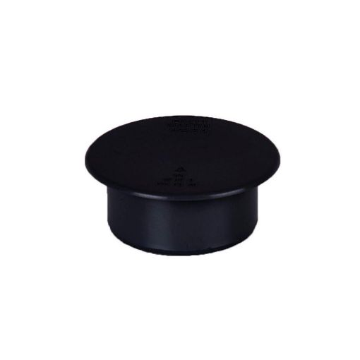Picture of 32mm Push-Fit Waste Polypropylene Socket Plug Black 