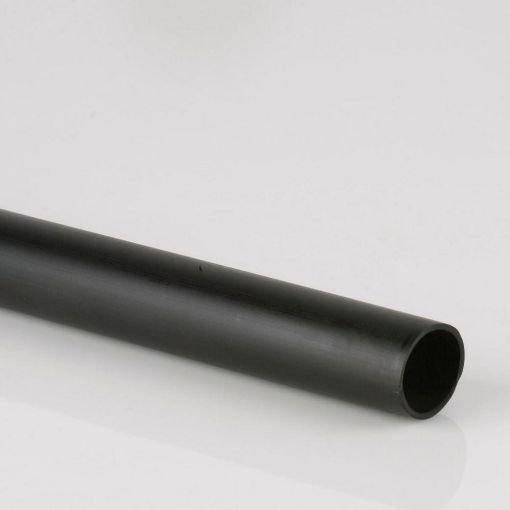 Picture of 40mm Push-Fit Waste Polypropylene 3m P/E Waste Pipe Black 