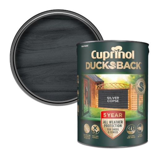 Picture of CUPRINOL CX 5 YEAR DUCKSBACK SILVER COPSE 5L