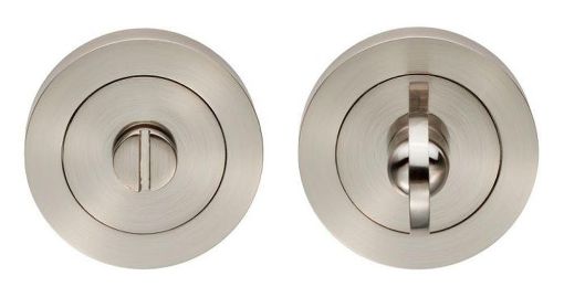 Picture of TURN & RELEASE ON CONCEALED FIX ROUND ROSE POLISHED CHROME 52 mm