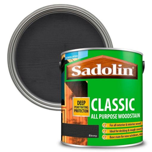 Picture of Sadolin Classic Wood Protection Ebony 2.5L