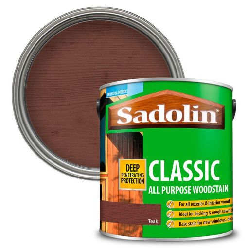 Picture of Sadolin Classic Wood Protection Teak 2.5L