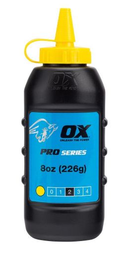 Picture of OX Pro Chalk Refill 226g - Yellow