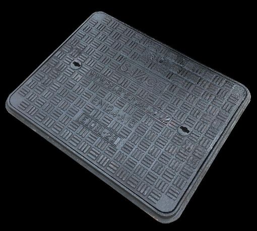 Picture of 600 x 450 x 27mm Cast iron, C & F A15 Access Cover 