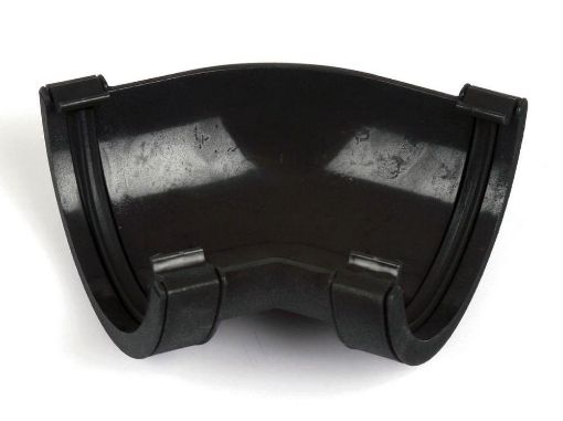 Picture of Brett Martin Cascade Roundstyle 112mm 135° Gutter Angle Black
