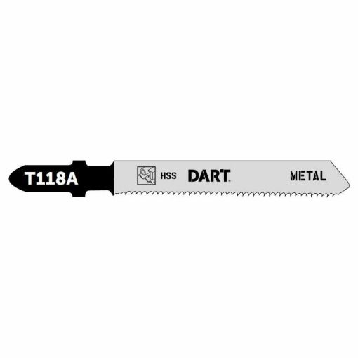 Picture of DART T118A Metal Cutting Jigsaw Blade - Pk 5