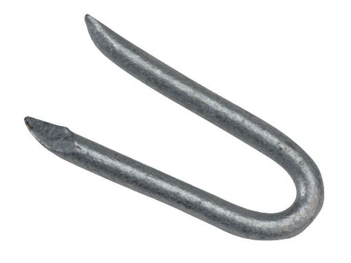 Picture of 30mm Netting Staples - Galvanised - Bag 500gm