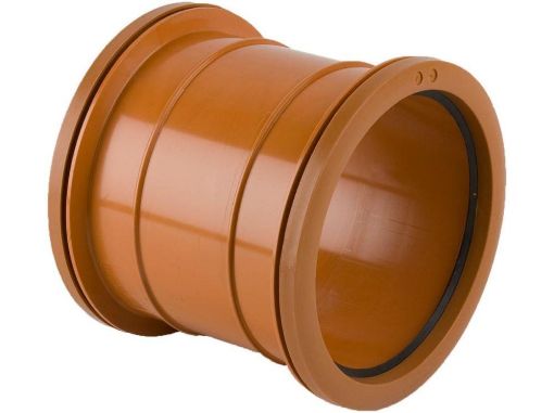 Picture of 110mm Double Socket PVC Slip Coupler 