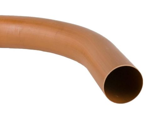 Picture of 110mm x 87 1/2 deg Long Radius Plain End Bend 