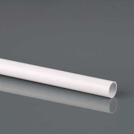 Picture of 21.5mm Overflow 3m P/E Overflow Pipe White Polar 