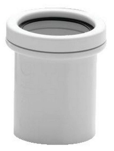 Picture of 21.5mm Overflow Straight Connector White Polar 