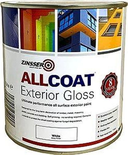 Picture of Zinsser AllCoat Exterior GlossWB White 2.5L