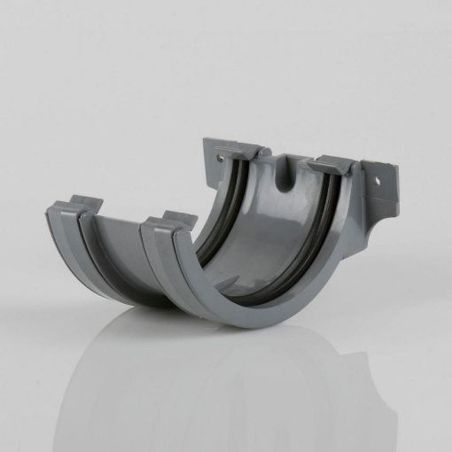 Picture of Rainwater 112mm Roundstyle Union Bracket Grey 