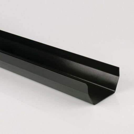 Picture of Rainwater 114mm Squarestyle 4m Gutter Black 