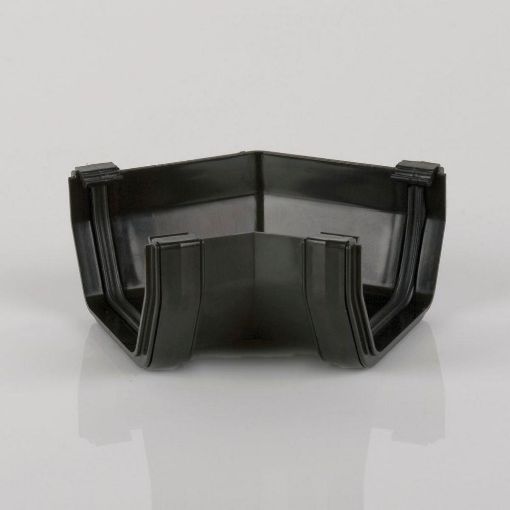 Picture of Rainwater 114mm Squarestyle 135 deg Gutter Angle Black 