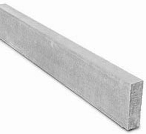 Picture of 150MMX50MMX914MM FLAT EDGING GREY