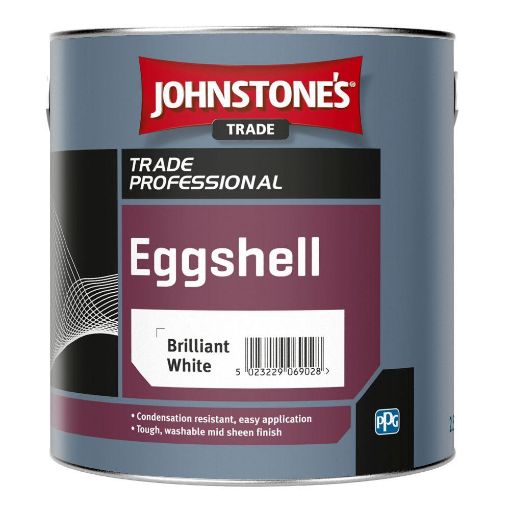 Picture of Johnstone’s Trade Eggshell Brilliant White 2.5L