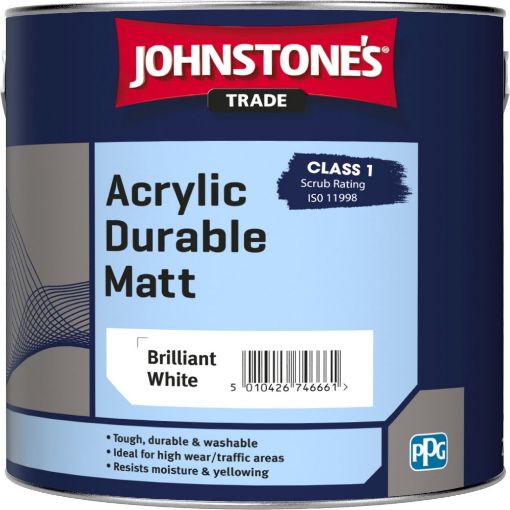 Picture of Acrylic Durable Matt Brilliant White 2.5L