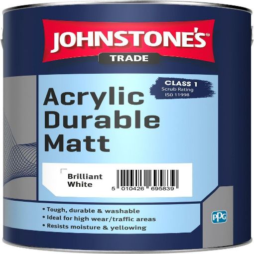 Picture of Acrylic Durable Matt Brilliant White 5L