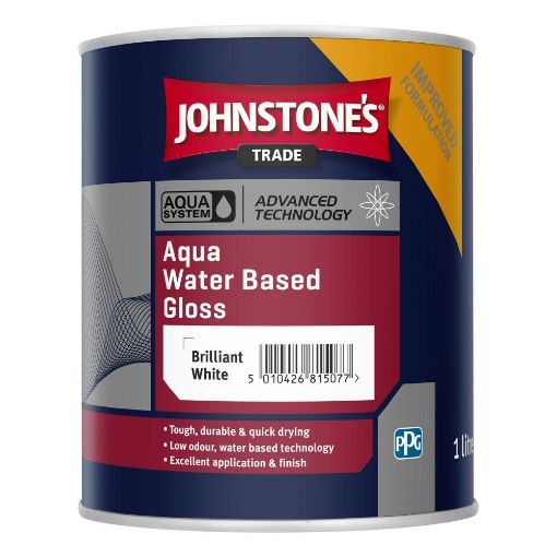 Picture of Aqua Water Based Gloss Brilliant White 1L