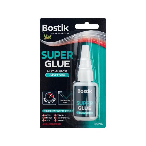 Picture of BOSTIK SUPER GLUE EASY FLOW LIQUID  20g bottle