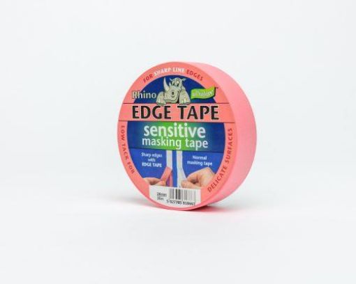 Picture of Ultratape 24mm x 25m Pink Masking Tape for Delicate surfaces