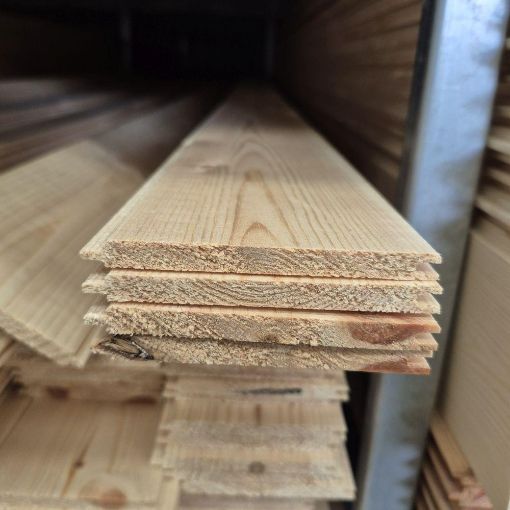 Picture of 13 x 100mm  T&G V Joint Redwood Matching 3.6m