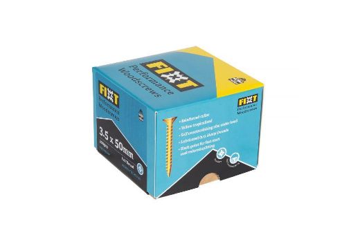 Picture of  FIXT PERFORMANCE WOODSCREWS 3.5 X 50mm CP (Box 200)