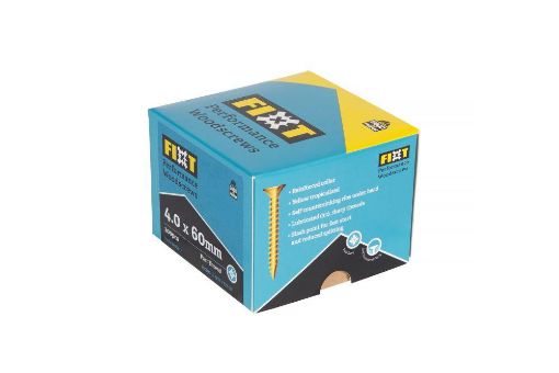 Picture of  FIXT PERFORMANCE WOODSCREWS 4.0 X 60mm CP (Box 200)